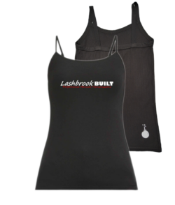 Lashbrook BUILT Street Race Series T-shirts - Ladies Tank (white/red)