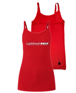 Lashbrook BUILT Street Race Series T-shirts - Ladies Tank (white shadow)