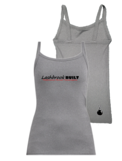 Lashbrook BUILT Street Race Series T-shirts - Ladies Tank (black/red)